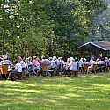 Sommerfest der Pensionäre am 07.08.2017 auf der Burgrainhütte in Weiterode / Foto: Patrick Rehn