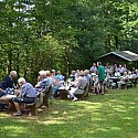 Sommerfest der Pensionäre am 07.08.2017 auf der Burgrainhütte in Weiterode / Foto: Patrick Rehn