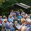 Sommerfest der Pensionäre am 07.08.2017 auf der Burgrainhütte in Weiterode / Foto: Patrick Rehn