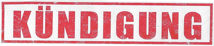 Kuendigung