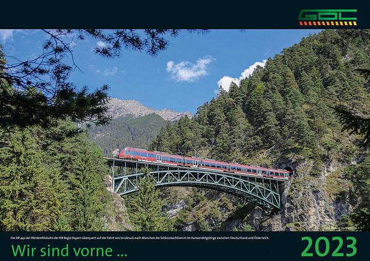 GDL Bildwandkalender 2023
